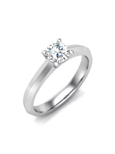   Gyűrűguru eljegyzési gyűrű 0,3ct I/SI gyémánttal BRK627 