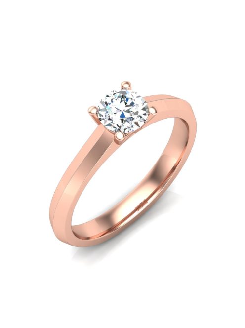 Gyűrűguru eljegyzési gyűrű 0,3ct H/SI gyémánttal BRK627 