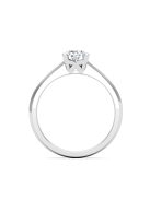 Gyűrűguru eljegyzési gyűrű 0,3ct H/SI gyémánttal BRK627 