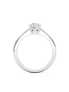 Gyűrűguru eljegyzési gyűrű 0,3ct I/SI gyémánttal BRK627 