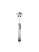 Gyűrűguru eljegyzési gyűrű 0,3ct I/SI gyémánttal BRK627 