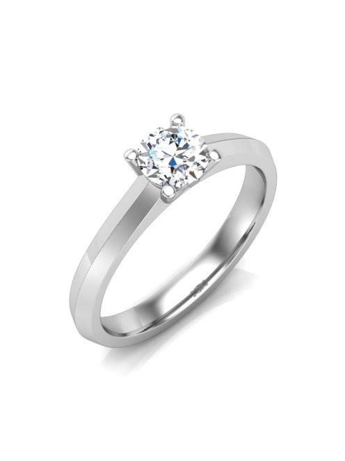Gyűrűguru eljegyzési gyűrű 0,3ct szintetikus gyémánttal BRK627 