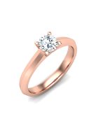 Gyűrűguru eljegyzési gyűrű 0,3ct szintetikus gyémánttal BRK627 