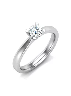   Gyűrűguru eljegyzési gyűrű 0,3ct I/SI gyémánttal BRK635 