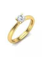 Gyűrűguru eljegyzési gyűrű 0,3ct I/SI gyémánttal BRK635 