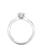 Gyűrűguru eljegyzési gyűrű 0,3ct H/SI gyémánttal BRK635 