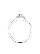 Gyűrűguru eljegyzési gyűrű 0,4ct H/SI gyémánttal BRK640 