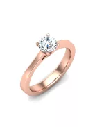 Gyűrűguru eljegyzési gyűrű 0,4ct I/SI gyémánttal BRK646 