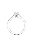 Gyűrűguru eljegyzési gyűrű 0,4ct H/SI gyémánttal BRK646 