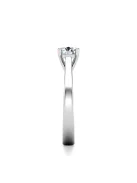Gyűrűguru eljegyzési gyűrű 0,4ct I/SI gyémánttal BRK646 
