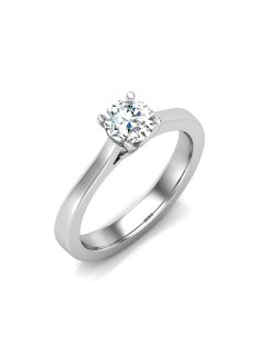   Gyűrűguru eljegyzési gyűrű 0,4ct szintetikus gyémánttal BRK646 
