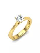 Gyűrűguru eljegyzési gyűrű 0,4ct szintetikus gyémánttal BRK646 