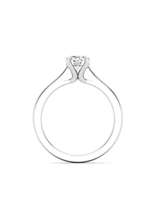 Gyűrűguru eljegyzési gyűrű 0,4ct szintetikus gyémánttal BRK646 