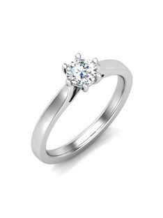   Gyűrűguru eljegyzési gyűrű 0,5ct H/SI gyémánttal BRK649 