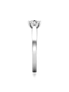Gyűrűguru eljegyzési gyűrű 0,5ct szintetikus gyémánttal BRK649 