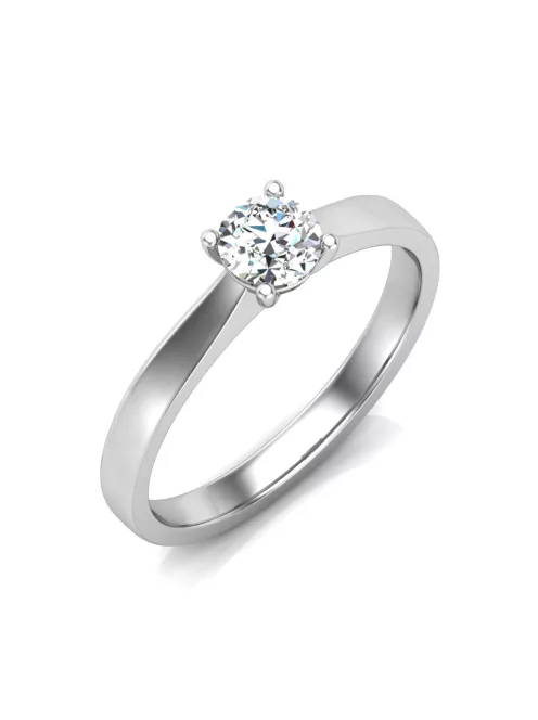 Gyűrűguru eljegyzési gyűrű 0,25ct I/SI gyémánttal BRK650 