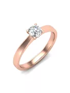 Gyűrűguru eljegyzési gyűrű 0,25ct I/SI gyémánttal BRK650 