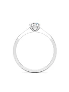 Gyűrűguru eljegyzési gyűrű 0,25ct I/SI gyémánttal BRK650 