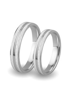 Arany karikagyűrű pár G4415 fehér arany