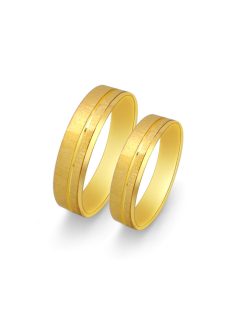 Arany karikagyűrű pár ISF72-60539s sárga arany