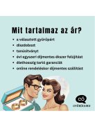 Arany karikagyűrű pár ISF72-60922frf fehér és rozé arany