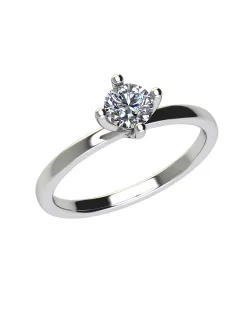   Gyűrűguru eljegyzési gyűrű 0.2ct szintetikus gyémánttal OLG 103 