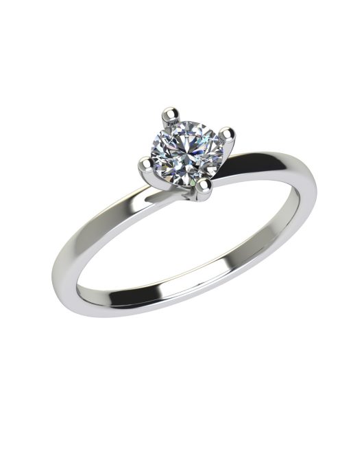 Gyűrűguru eljegyzési gyűrű 0.2ct szintetikus gyémánttal OLG 103 