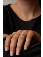 Gyűrűguru eljegyzési gyűrű 0.2ct szintetikus gyémánttal OLG 103 