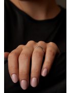Gyűrűguru eljegyzési gyűrű 0.17ct szintetikus gyémánttal OLG108 