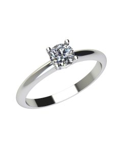   Gyűrűguru eljegyzési gyűrű 0,3ct H/SI gyémánttal OLG113 