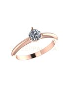 Gyűrűguru eljegyzési gyűrű 0.25ct H/SI gyémánttal OLG 128 