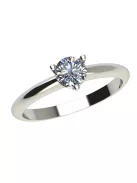 Gyűrűguru eljegyzési gyűrű 0.25ct szintetikus gyémánttal OLG 128 